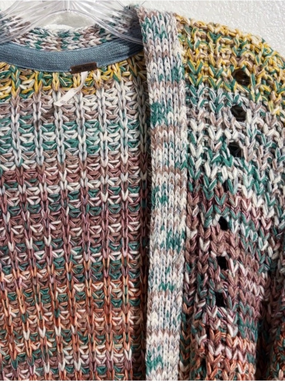 Free People Nightingale Cardigan
Chunky Knit Sweater Multicolor - Picture 5 of 6